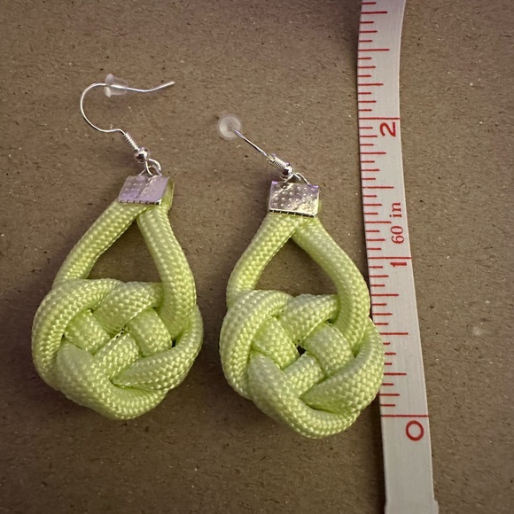 New Handmade and Unique Glow in the Dark Earrings - Picture 2 of 2